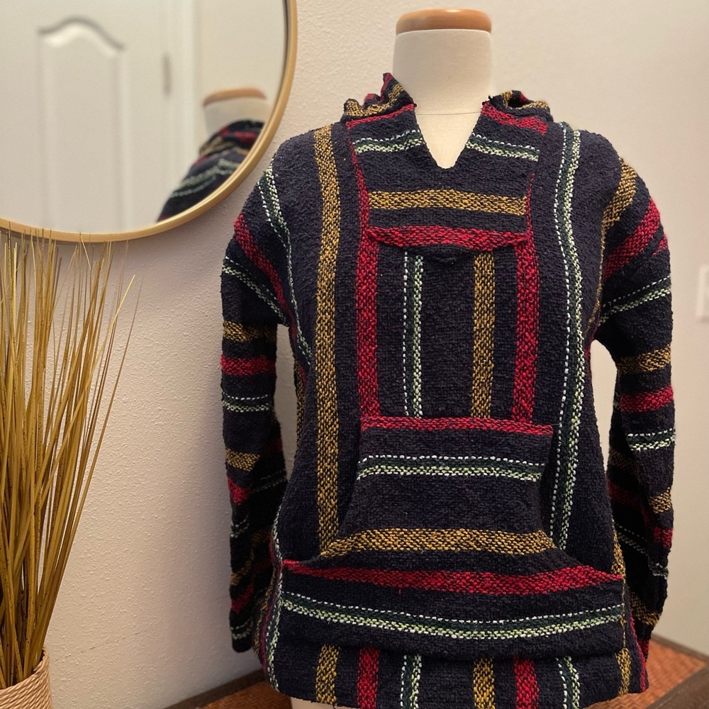 Baja hoodie navy/multicolor